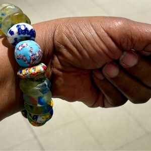 Ghanaian Stone Beaded Bracelet